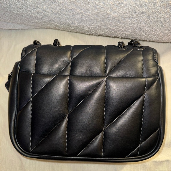 Black Coach Madison Pillow Bag - Picture 6 of 8